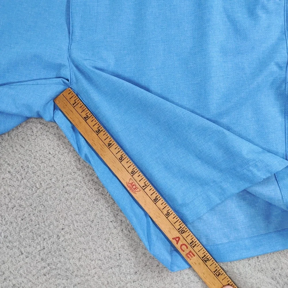 Peter Millar Shorts Mens 40 Blue Crown Sport Performance Wicking Golf Chino EUC - Picture 12 of 16